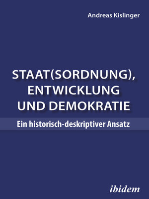 cover image of Staat(sordnung), Entwicklung und Demokratie